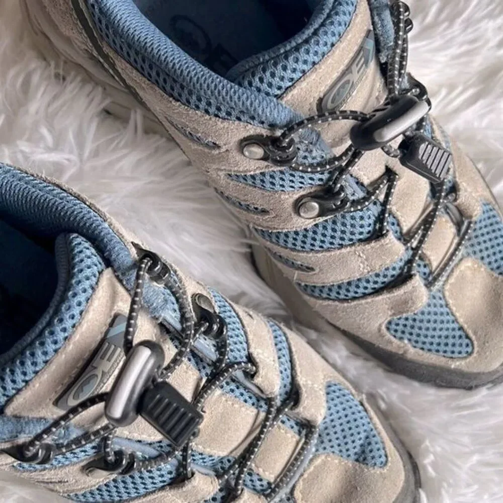 Outdoor Evolution Bungee Lace & Leather Hiking Shoes 7.5/8